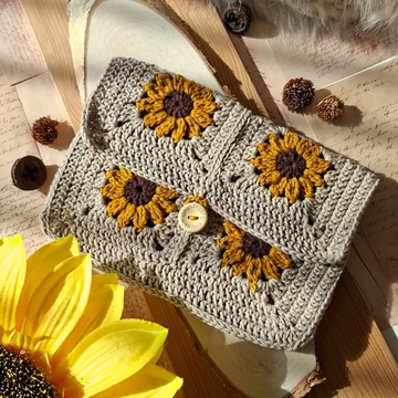 Solara - napraforgós Kindle tok